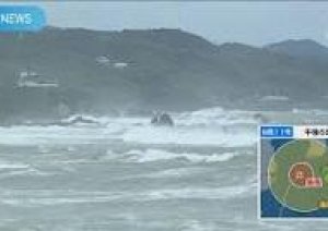 台風11号接近